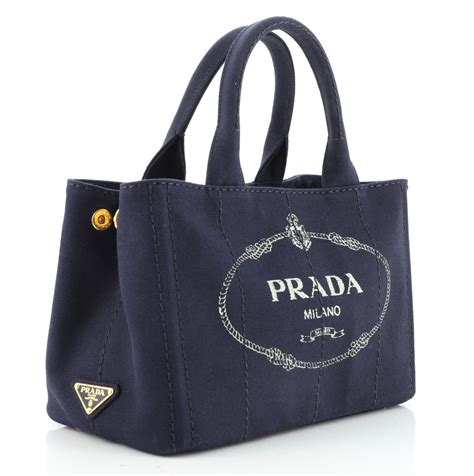 prada canapa canvas tote bag|prada wicker tote bag.